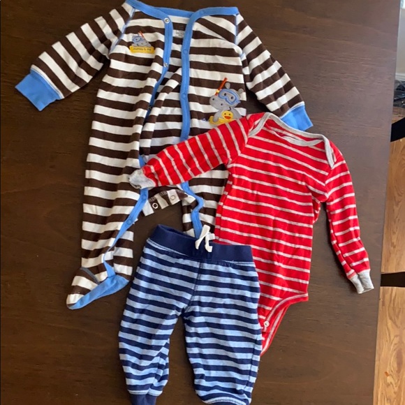 Carter's Other - Carter striped bundle 6-9 m